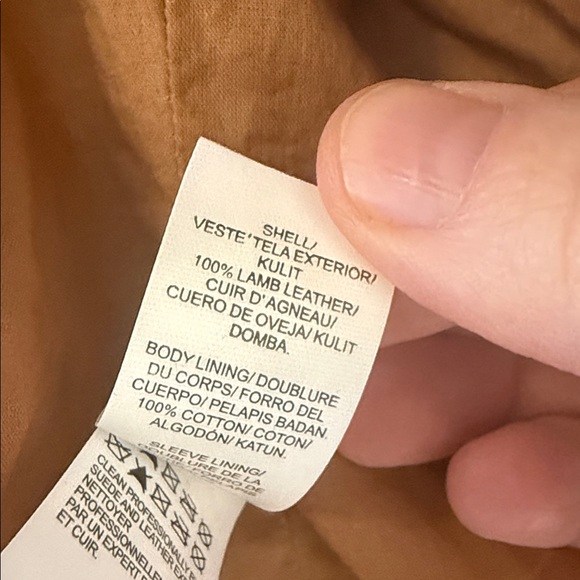 Lucky Brand leather jacket size medium - Picture 4 of 7